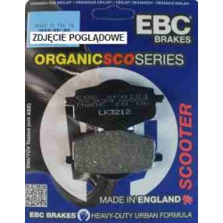 EBC BRAKES SFA459 organiczne skuterowe klocki hamulcowe (2szt.)